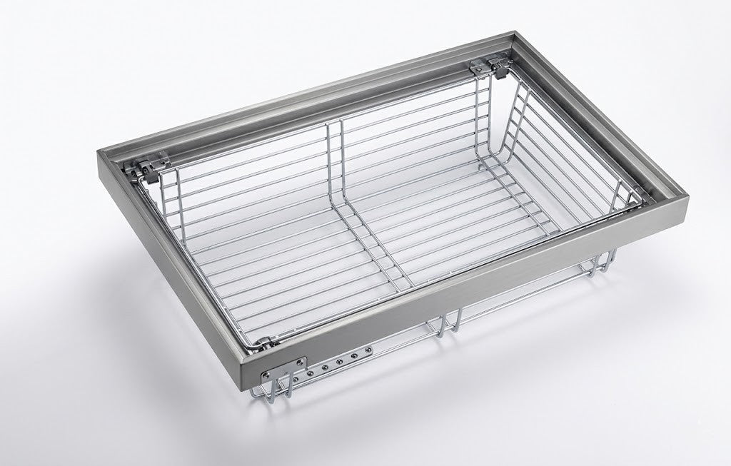 Image of Metal Storage Basket