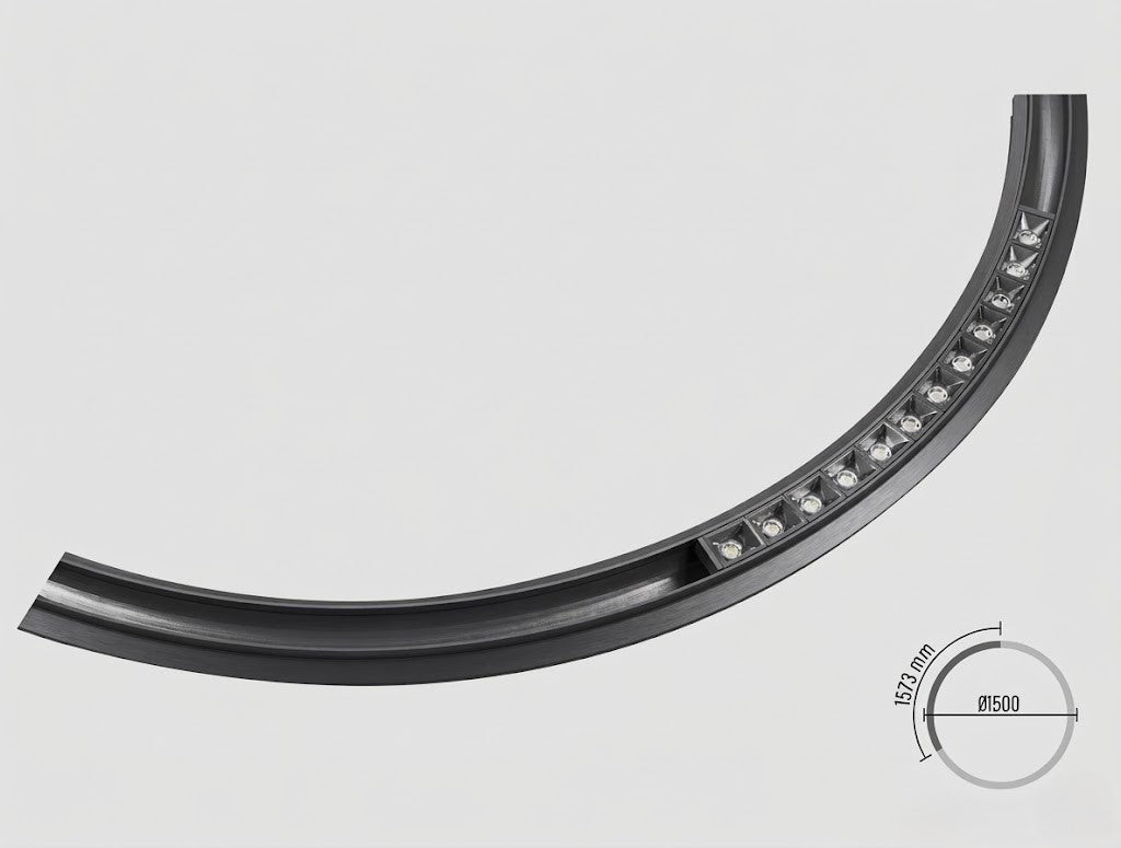 Image of Neue Round Track Recessed Trimless