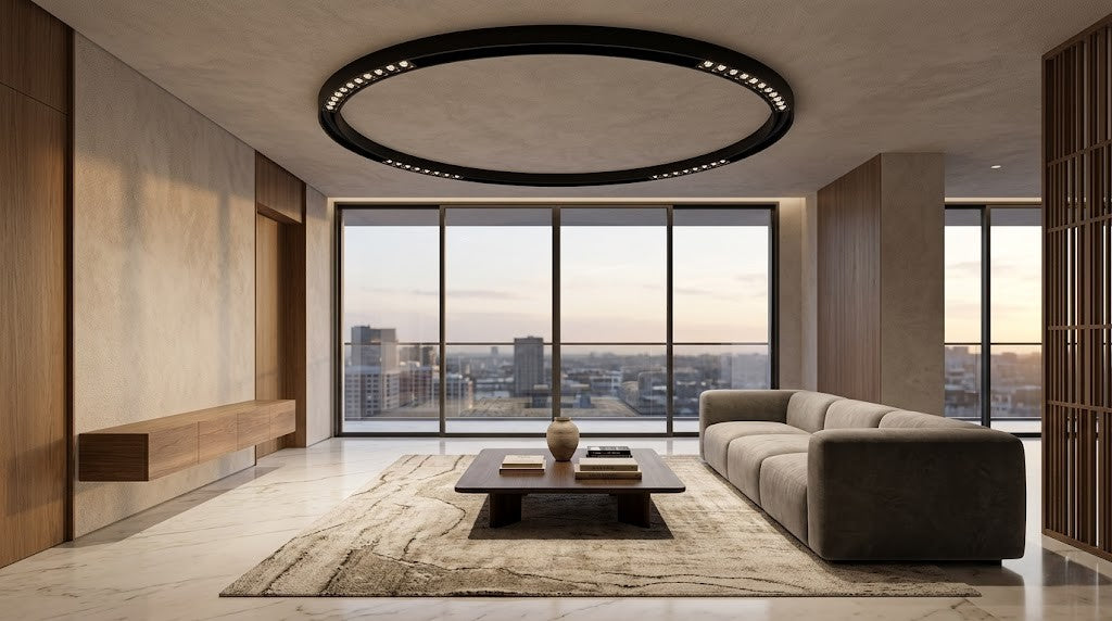 Image of Neue Round Track Recessed Trimless