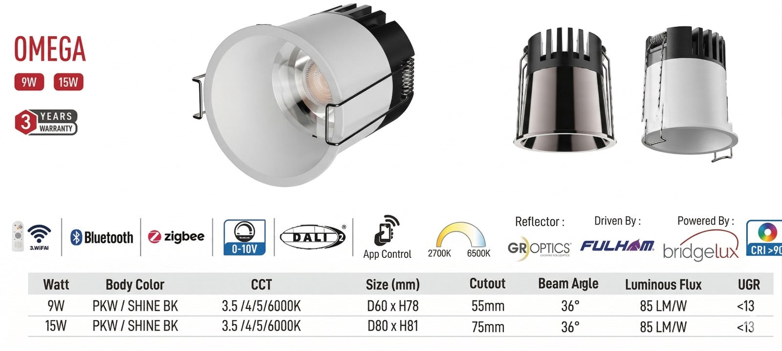 Image of Omega LED Downlight