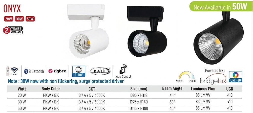 Image of Onyx LED Track Light