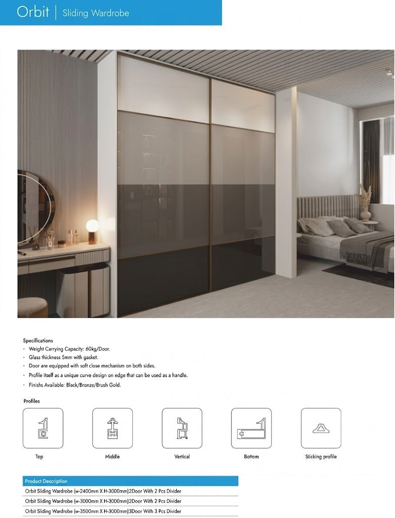 Image of Orbit | Sliding Wardrobe
