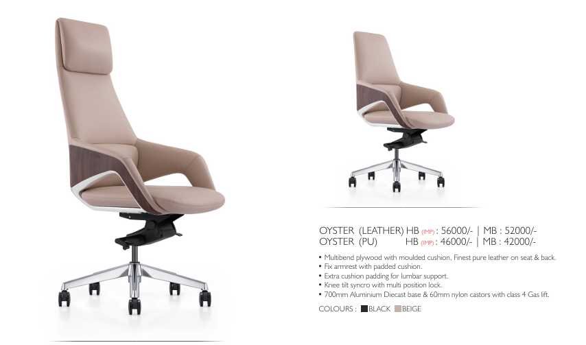 Image of Oyster Executive Office Chairs