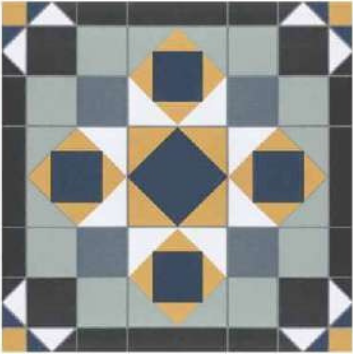 Image of Retro Mosaic Grey