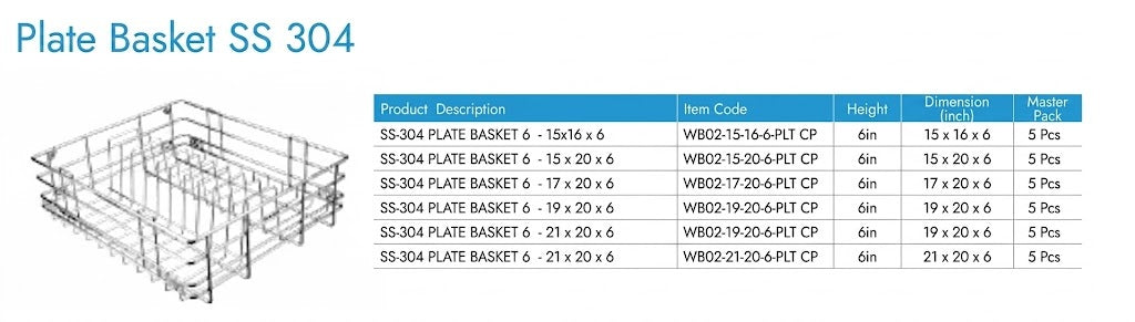 Image of Plate Basket SS 304