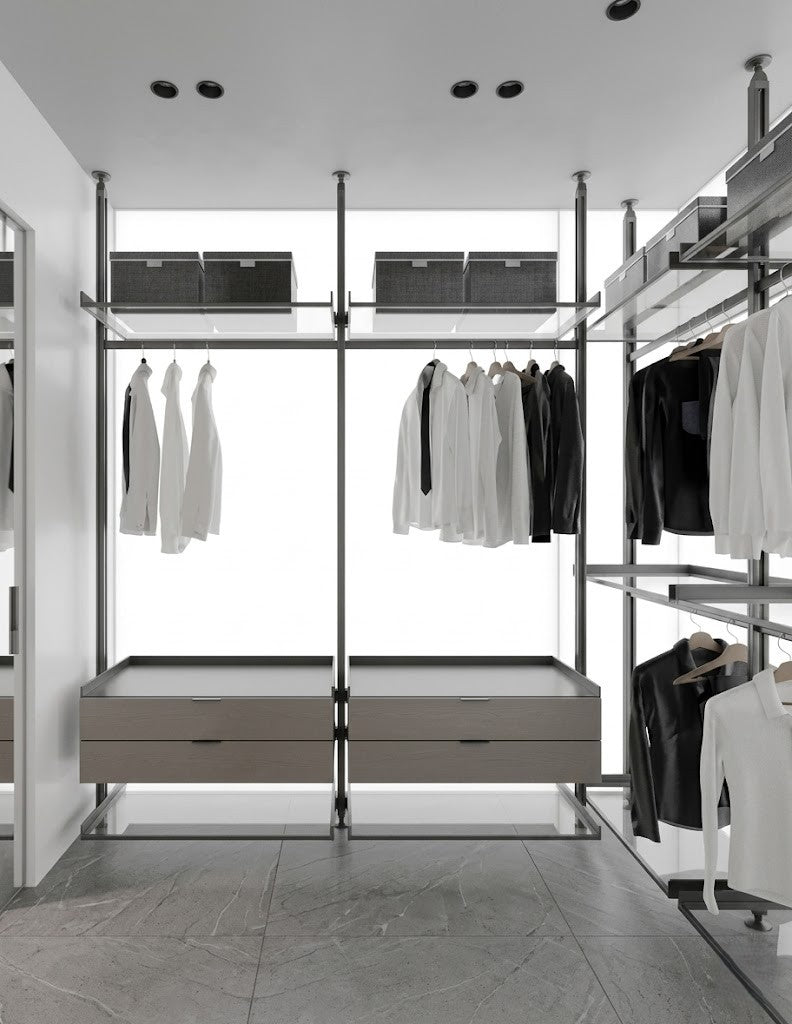 Image of Pole Walk In Wardrobe