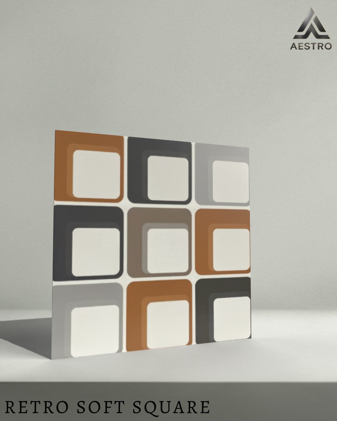 Retro Soft Square Grid - The 21st Century Lifestyle