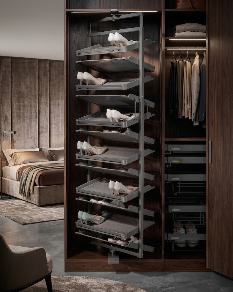 Image of Revolving Shoe Rack