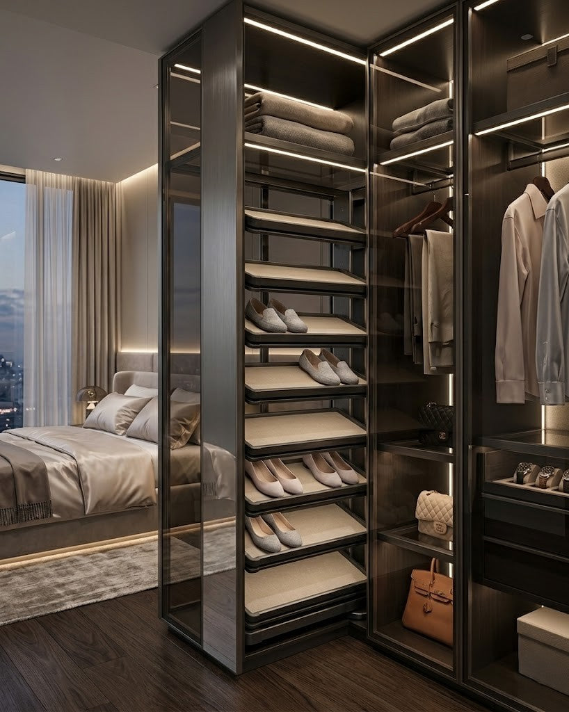 Image of Rotating Shoe Rack