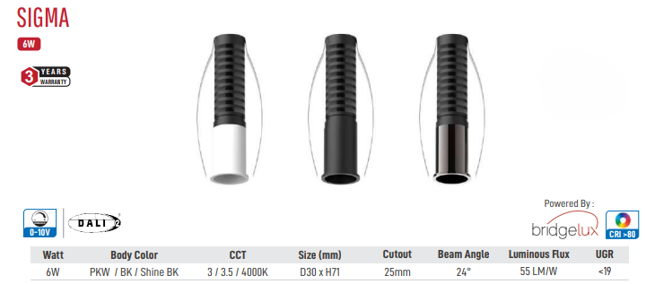 Image of Sigma LED Downlight