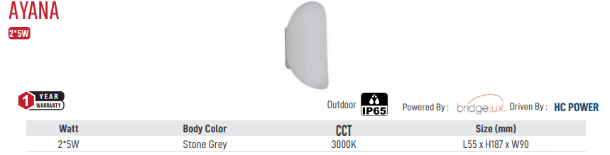 Image of Ayana LED Outdoor Light