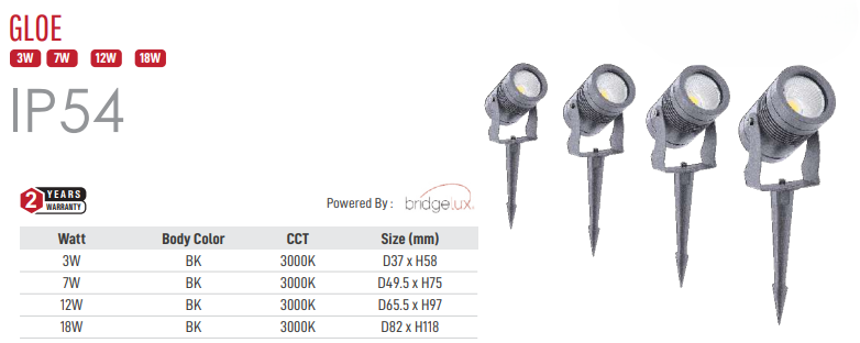 Image of Gloe LED Spike Light