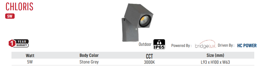 Image of Chloris LED Light Outdoor