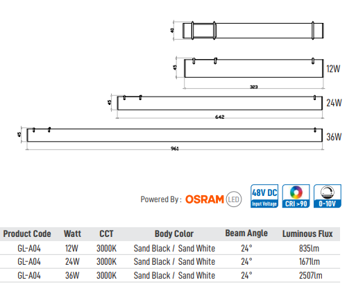 Image of GLO Linear Spot Light