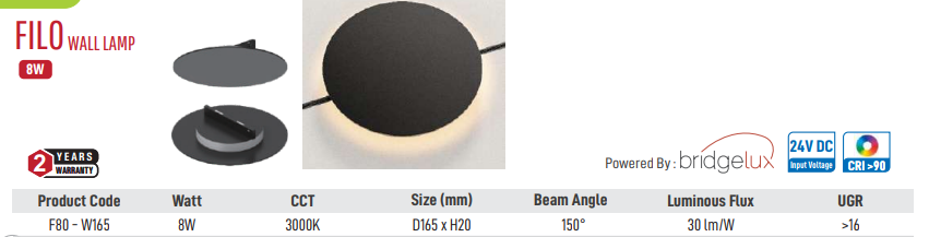 Image of Filo Wall Lamp