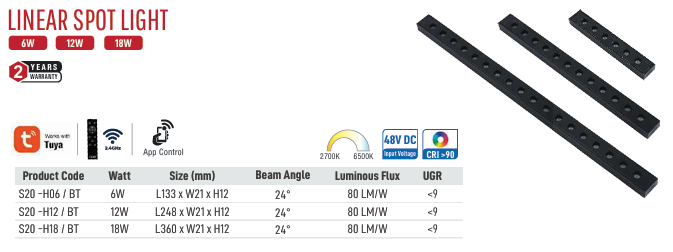 Image of Zen Linear Multi Spot Light