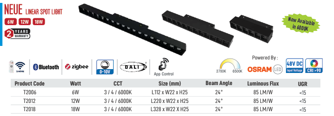 Image of Neue Linear Spot Light (Multi Light)