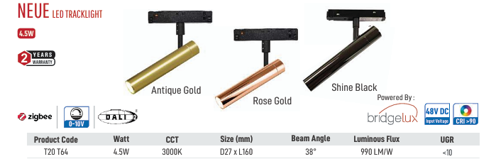 Image of Neue LED Track Light (Cylinder)