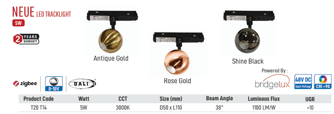 Image of Neue LED Track Light (Sphere)