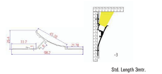 Image of Art 6161 (wall Washer) LED Aluminium Profile