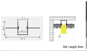 Image of Ambi 1732 LED Aluminium Profile
