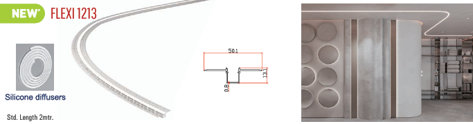 Image of Flexi 1213 LED Aluminium Profile