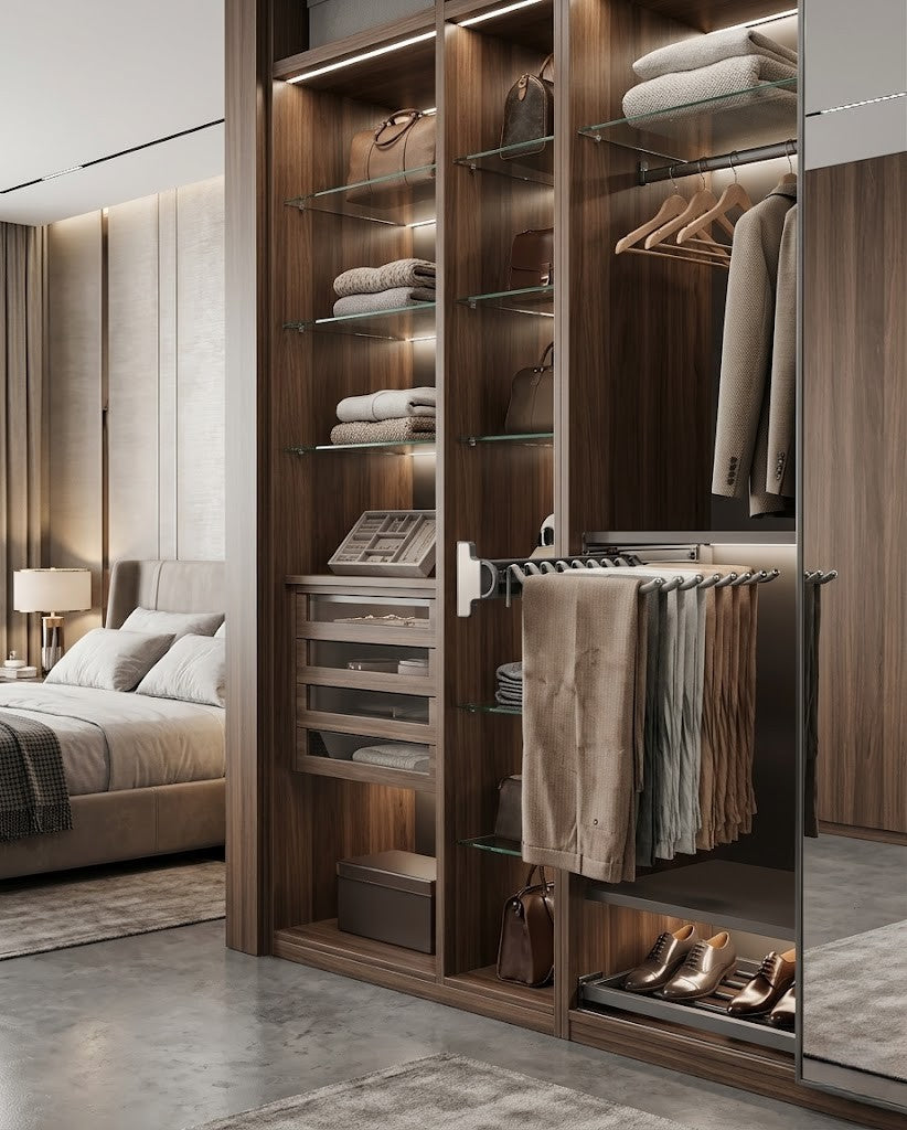 Side Trouser Rack - The 21st Century Lifestyle