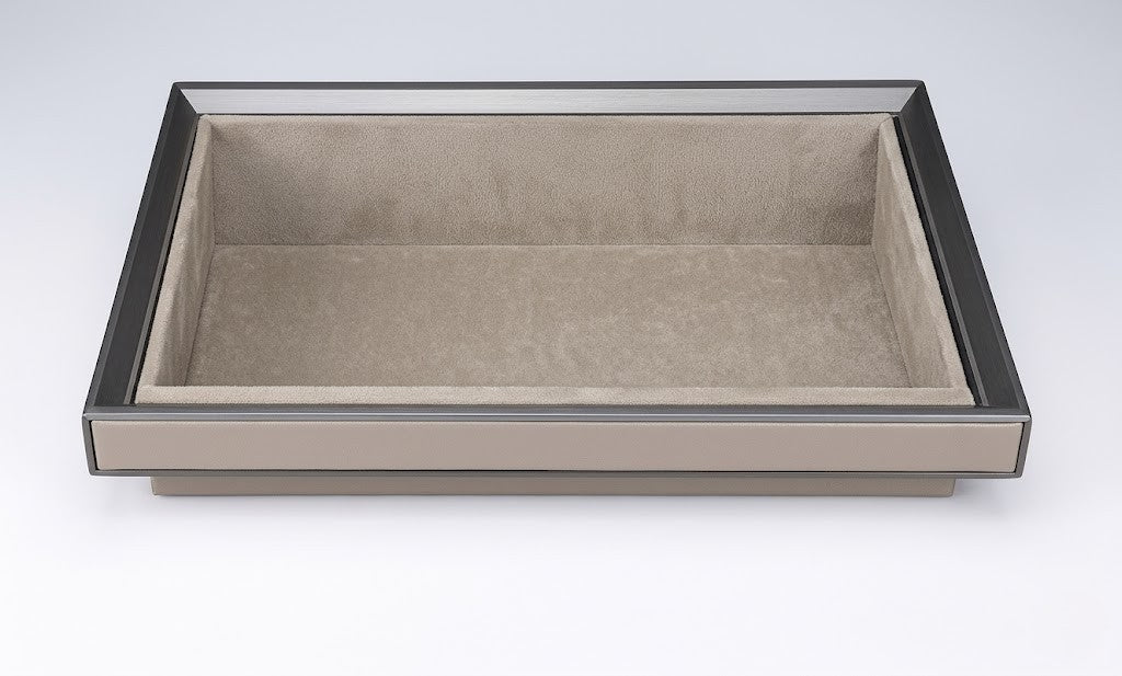 Image of Soft Closing Leather Basket