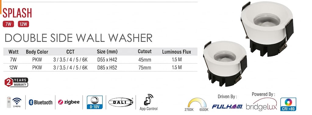 Image of Splash Double Side Wall Washer
