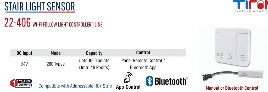 Image of 22-406 WI-FI follow light controller 1 Line