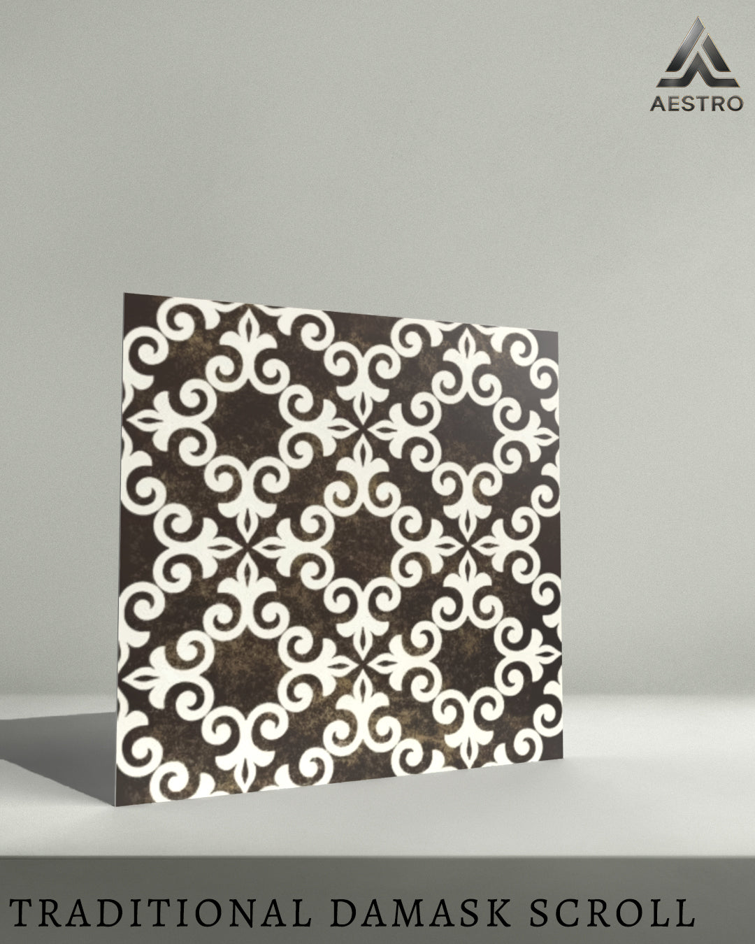 Traditional Damask Scroll – T21 Design Studio®️