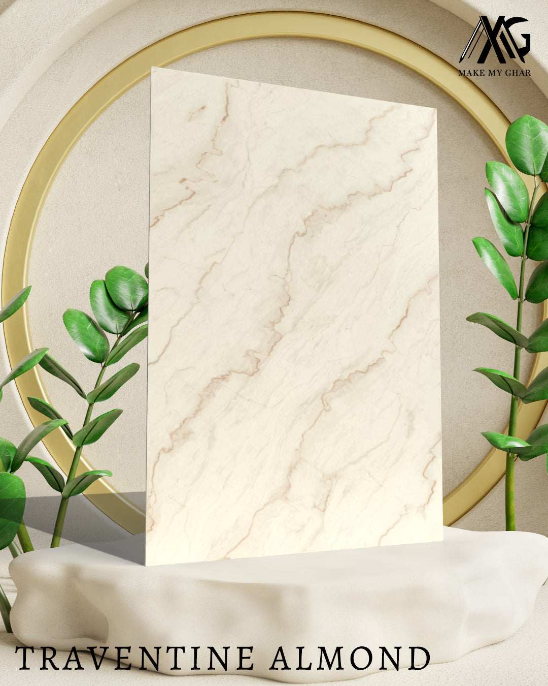 Image of Traventine Almond