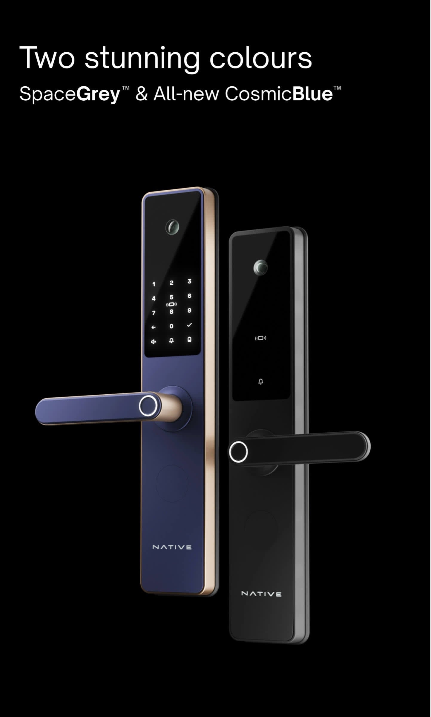 Image of 21 x UC Native Lock Pro │ Cosmic Blue