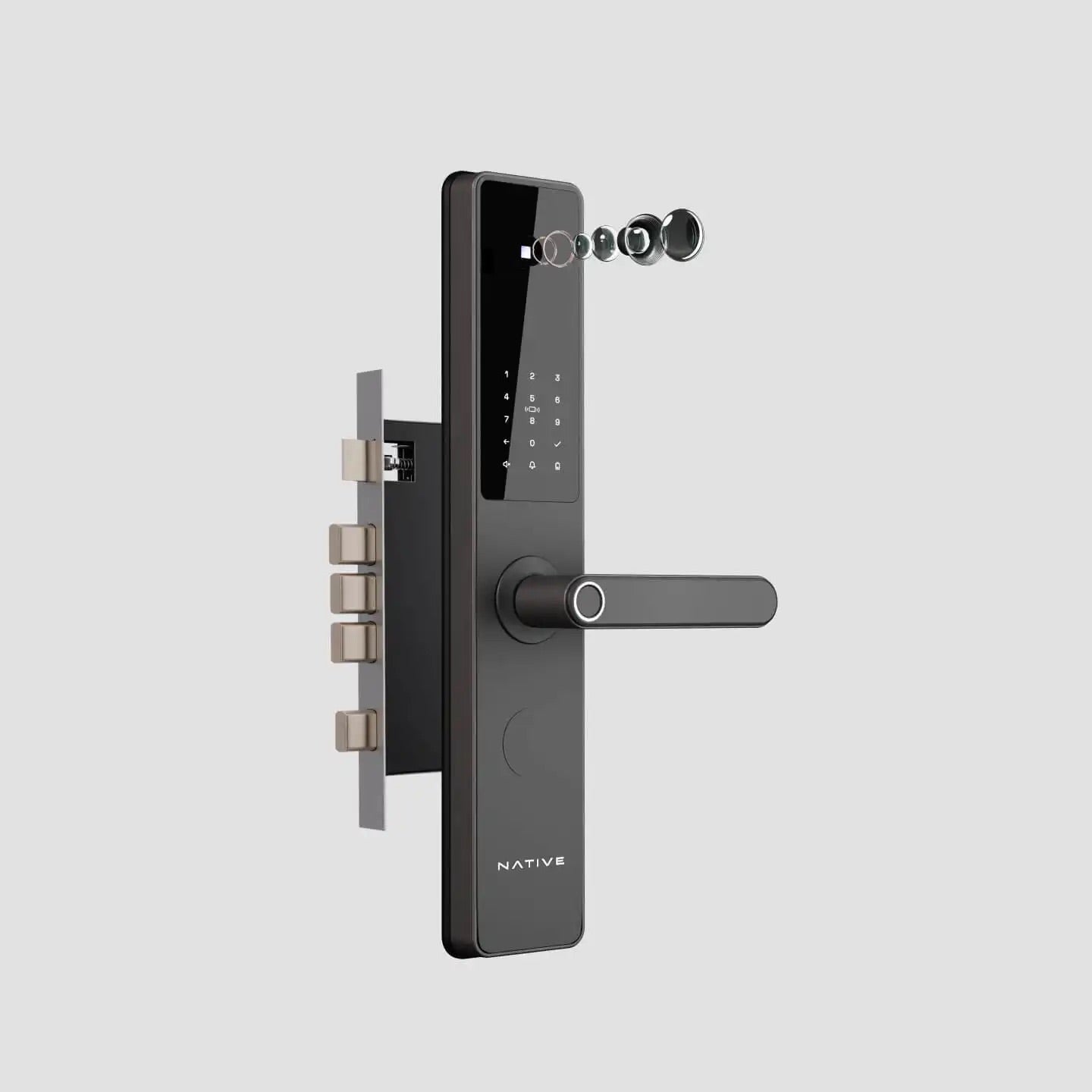 21 x Urban Company Native Lock Pro │ Space Grey │ Black