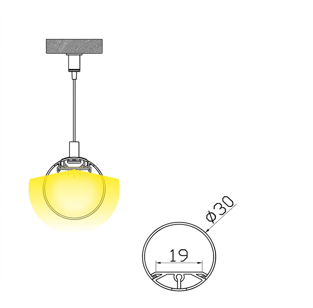 Image of UL 2104 LED Combined Linear Lighting