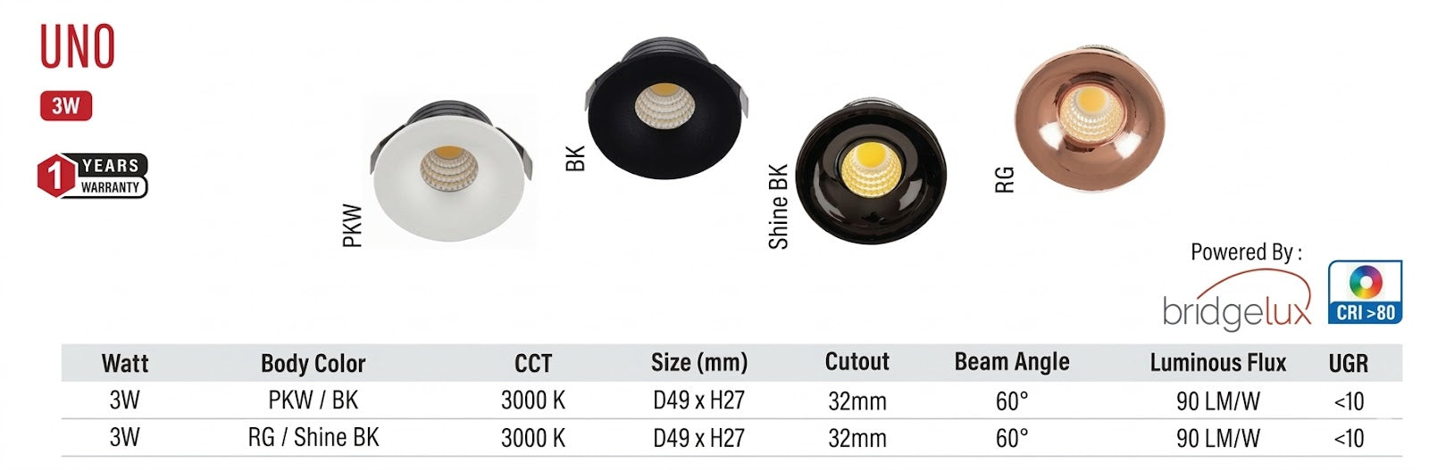 Image of UNO LED Cabinet Light