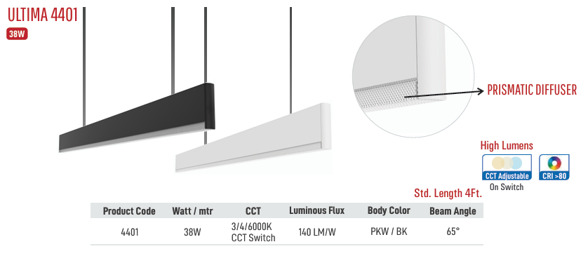 Image of Ultima 4401 Linear Lighting