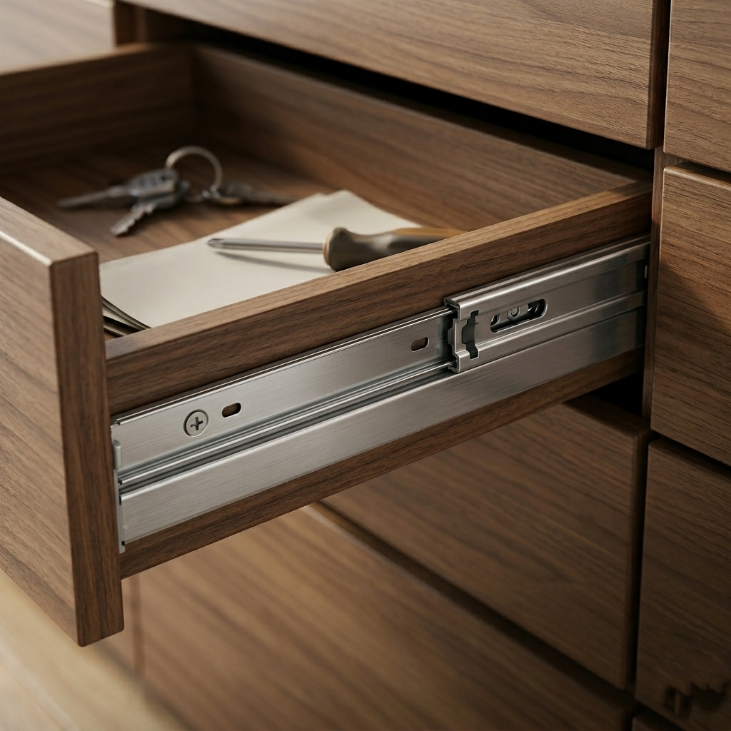 Image of Undermount 40Kg Soft Close Drawer Runners