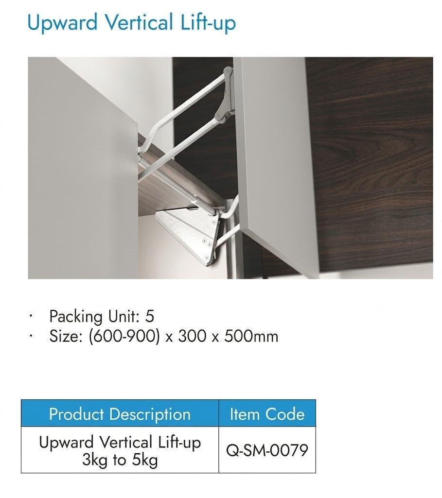 Image of Upward Vertical Lift-Up
