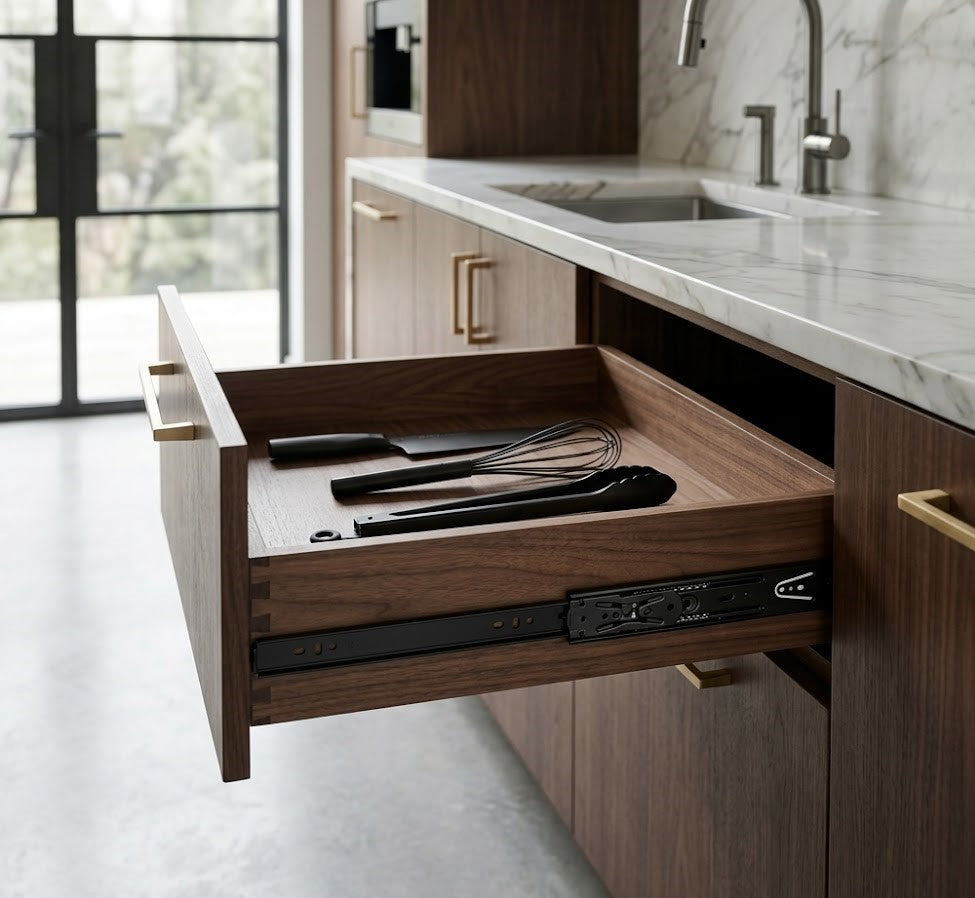 Image of Vega 45kg Ball Bearing Drawer Runners