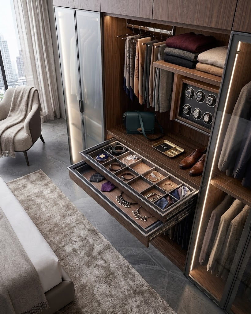 Image of Wooden Organiser Basket