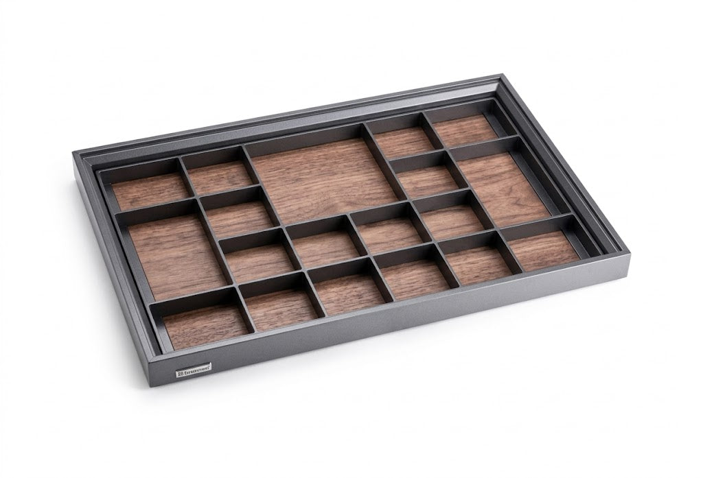 Image of Wooden Organiser Basket