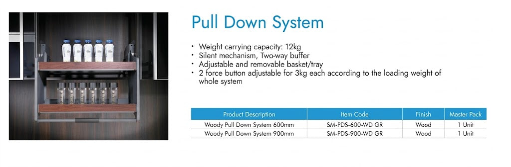 Image of Woody Pull Down System