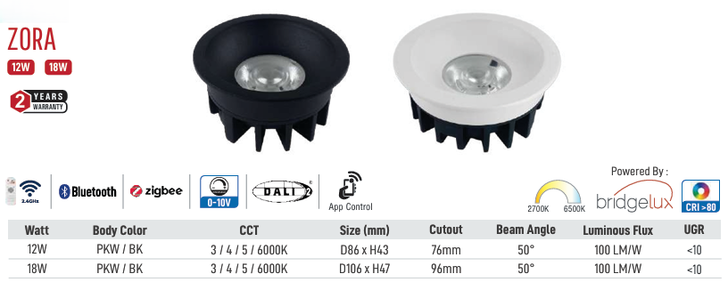 Image of Zora LED Downlight