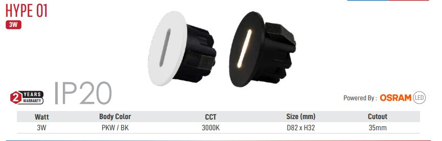 Image of LED Hype 01 Foot Light