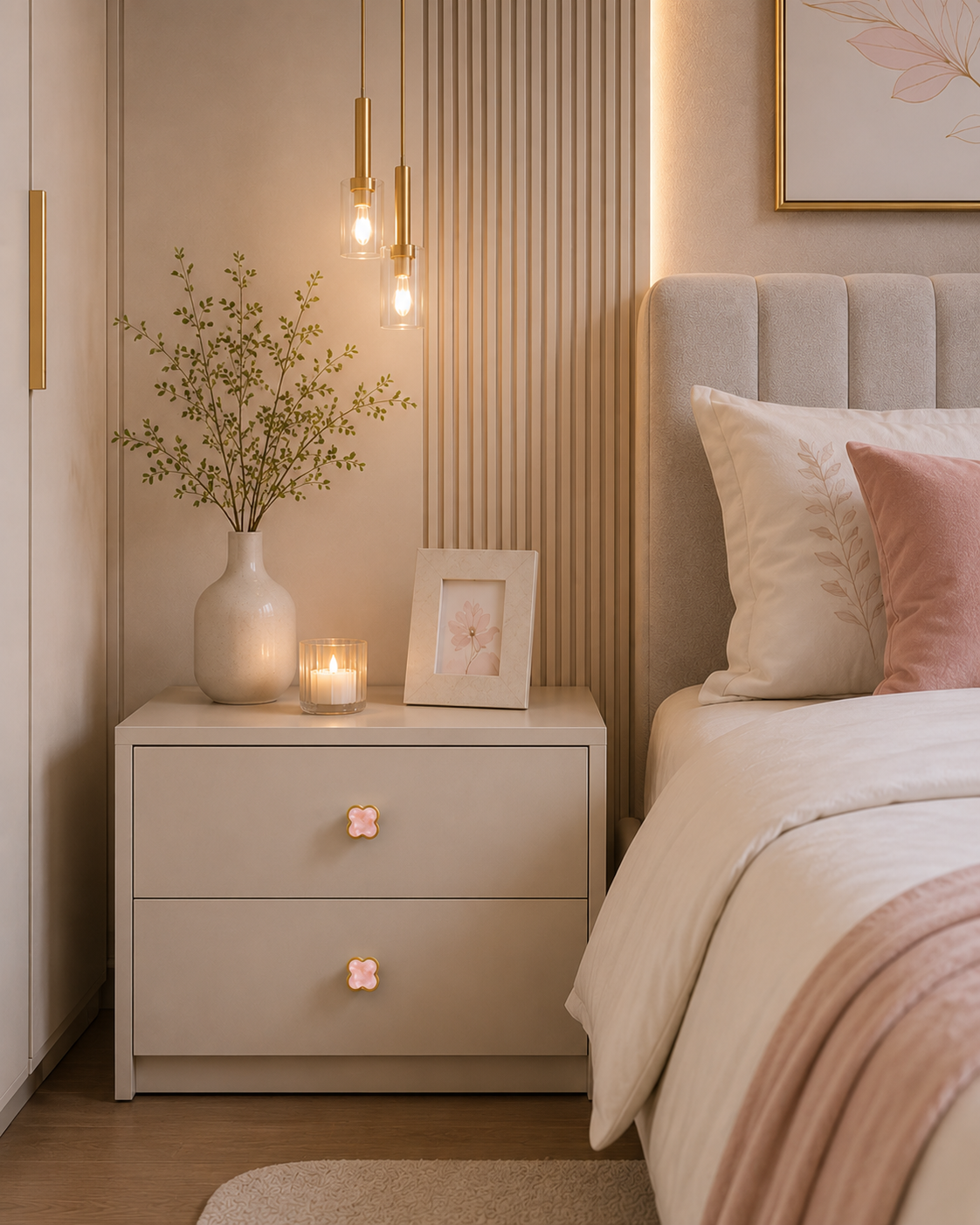 Image of Clover Brass Cabinet Knob Collection