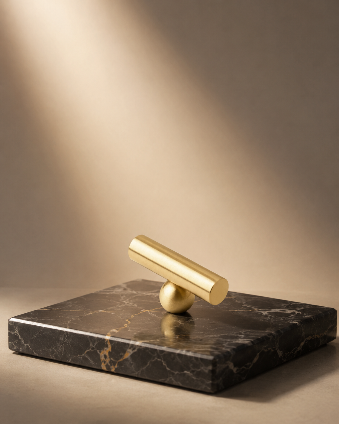 Image of Goblet Solid Brass Cabinet Handle Collection