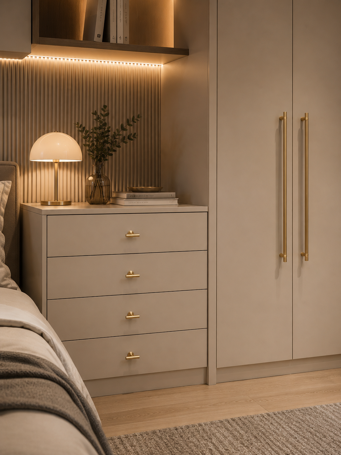 Image of Goblet Solid Brass Cabinet Handle Collection