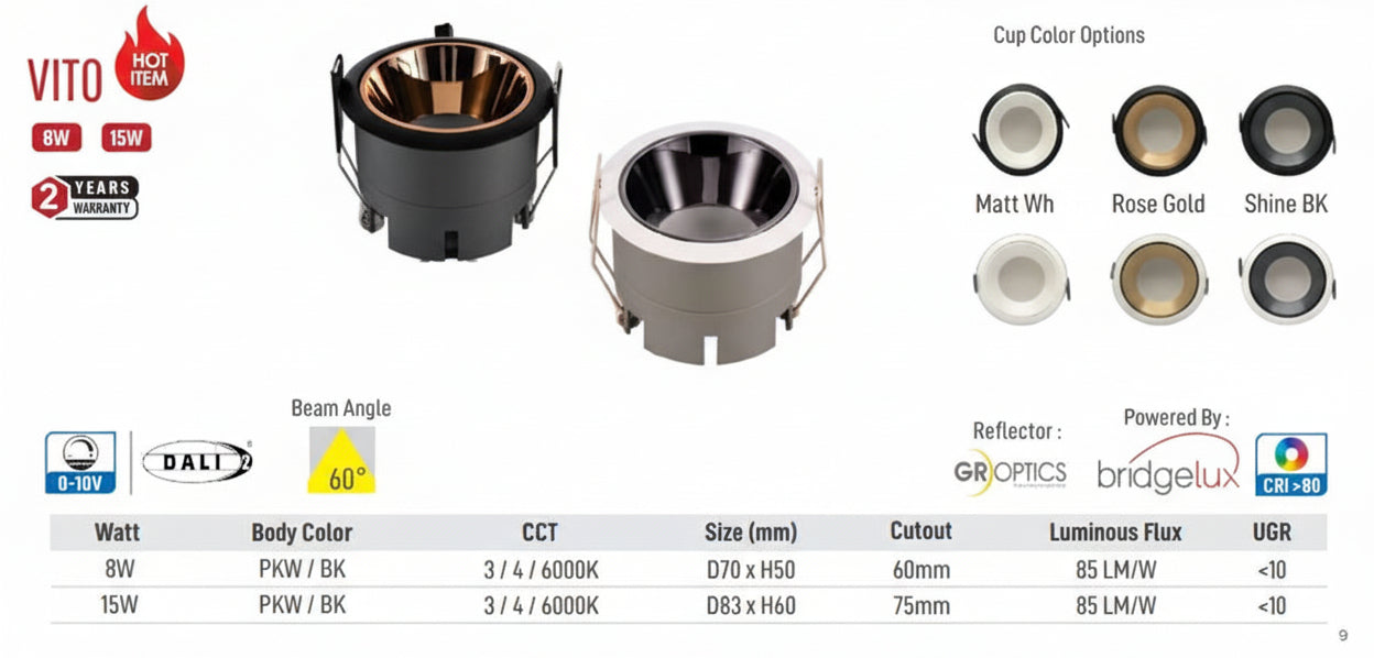 Image of Vito LED Downlight (White)