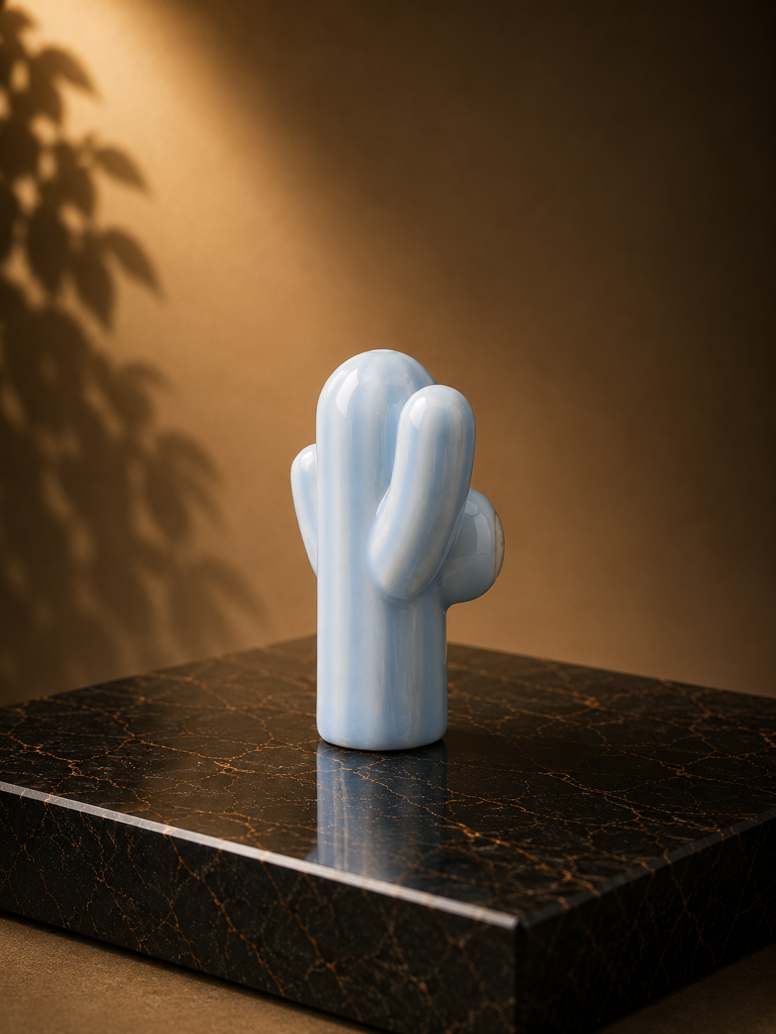 Image of Ceramic Cactus Cabinet Knob